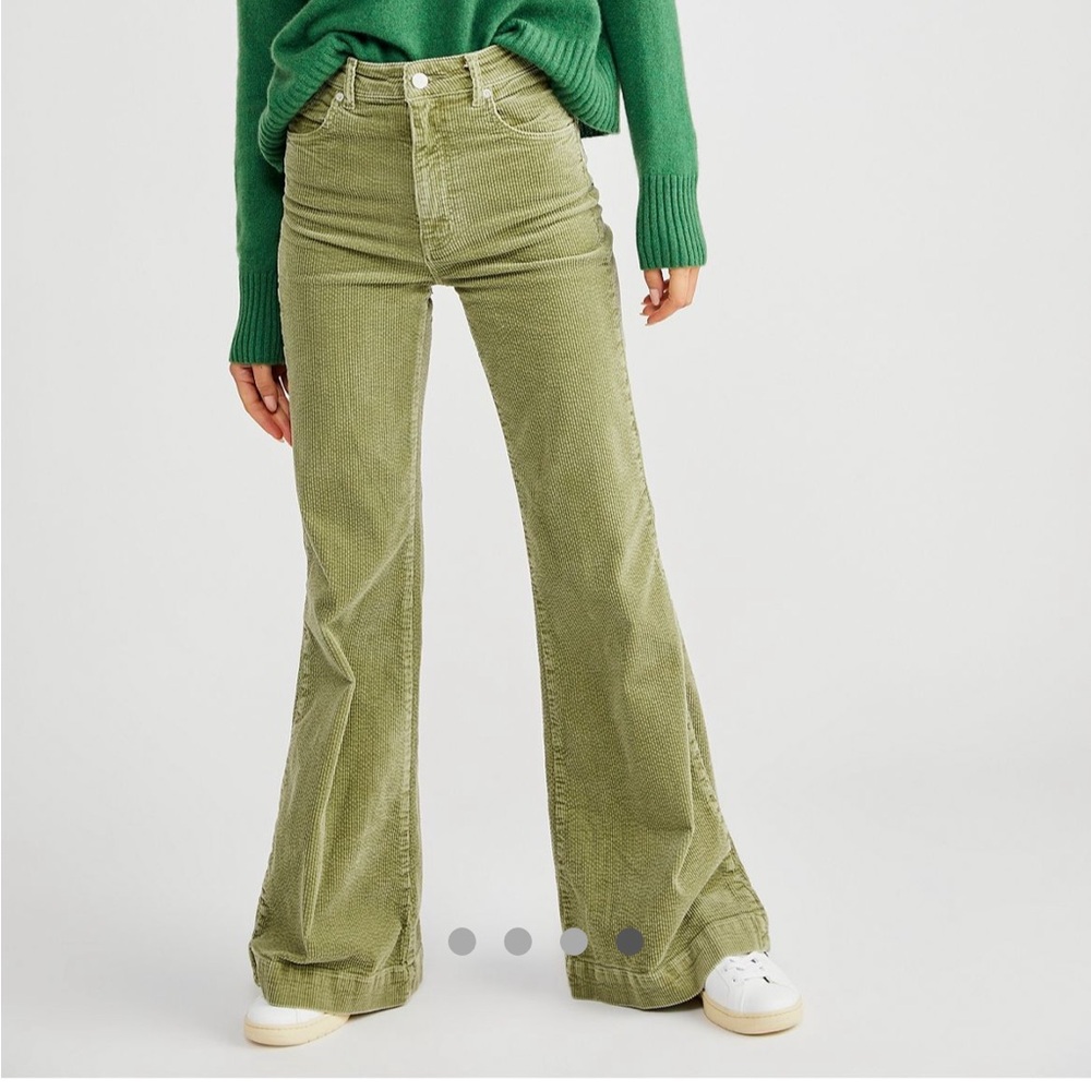 Rollas Free People East Coast Cord Flared Jeans.